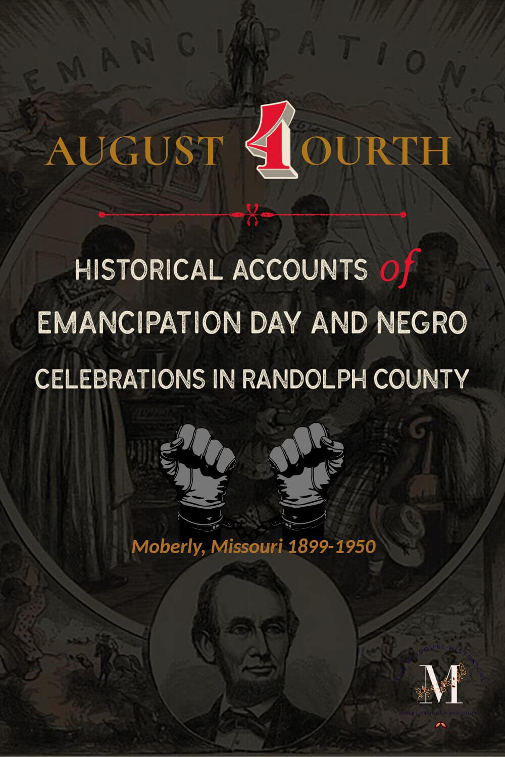 August 4ourth Book Cover – Emancipation Day and Negro Celebrations in Randolph County by T'Malkia Zuri