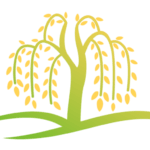 Logo of Trace Thy Roots featuring a yellow and green weeping tree with the tagline "Professional Genealogy Services"
