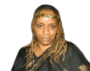 colored portrait of author T'Malkia Zuri