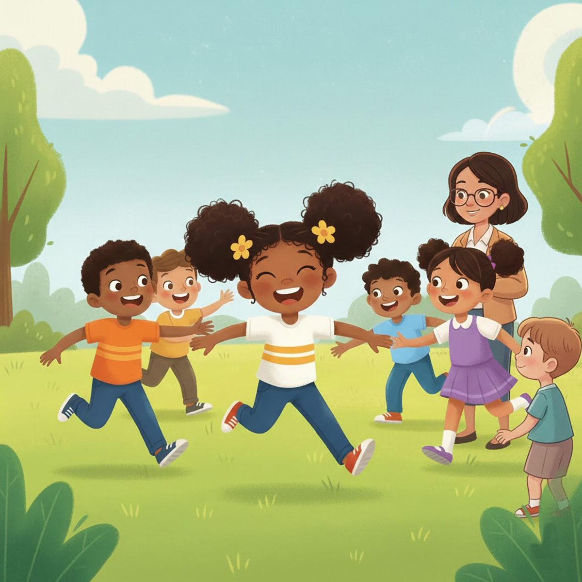 Janiyah is happy again-print