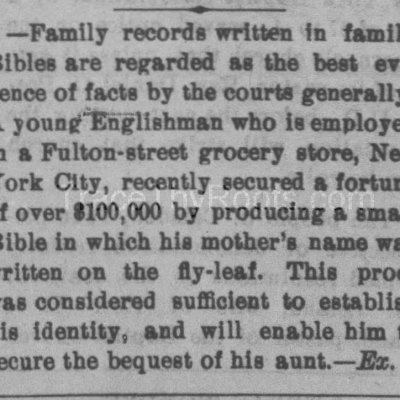 When a Name in the Bible Meant Everything